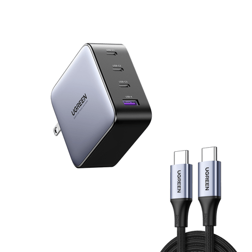 (Bundle) Nexode 100W Charger + 100W USB-C Cable 2 Pack