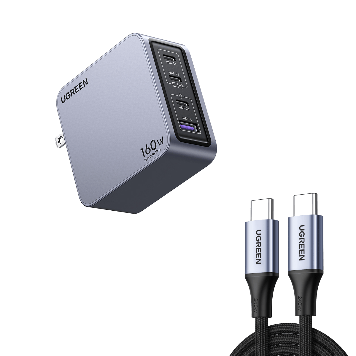 UGREEN Nexode Pro 160W 4-Port Charger