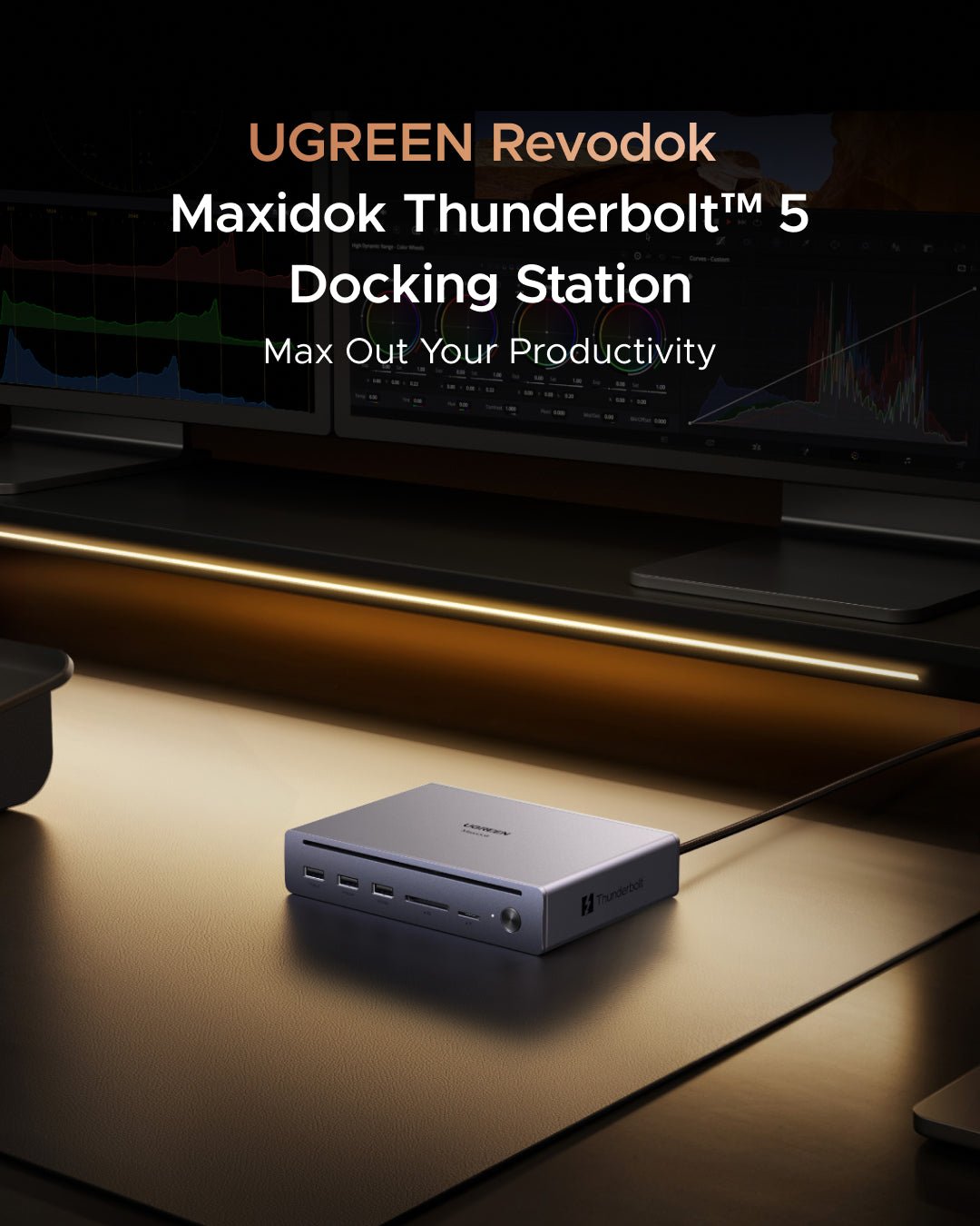 UGREEN Revodok Maxidok 10-in-1 Thunderbolt™ 5 Docking Station